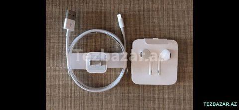 apple iphone X qutusundan cixan orijinal qulaqliq və adapter — 111 ₼ · Bakı · Smartfon aksesuarları apple iphone X qutusundan cixan orijinal qulaqliq və adapter — Bakı