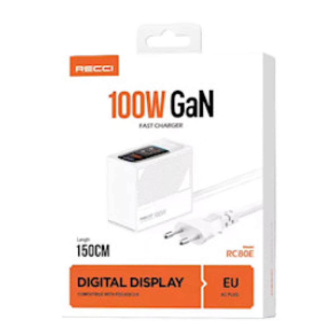 Şəbəkə enerji toplama cihazı Recci RC80E 100W — Telefonlar və qadjetlər, Bakı (2)