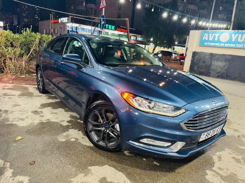 Ford Fusion (North America), 1.5 L, 2017 il, 164 210 km 88-DV-639 — Avtomobillər, Bakı (2)