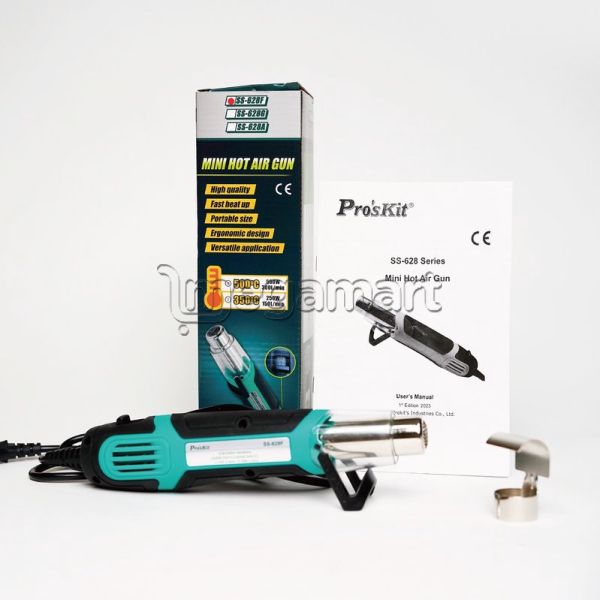 Pro'sKit SS-628F Mini İsti Hava Lehimləmə Stansiyası 250/500 Vt — Lehimlə avadanlığı, Bakı (3)
