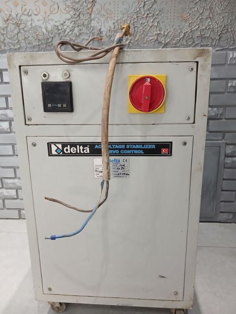 Məhsul: Delta AC Voltage Stabilizer – Servo Control Xüsusiyyətlər — 1 000 ₼ · Bakı · Gərginlik stabilizatoru Məhsul: Delta AC Voltage Stabilizer – Servo Control Xüsusiyyətlər — Bakı