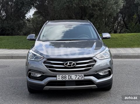 Hyundai Santa Fe, 2016 — 33 800 ₼ · Bakı · Avtomobillər Hyundai Santa Fe, 2016 — Bakı