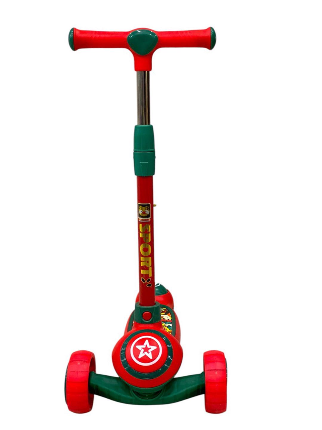 Uşaqlar üçün samokat qırmızı — Skuterlər, Bakı (2)
