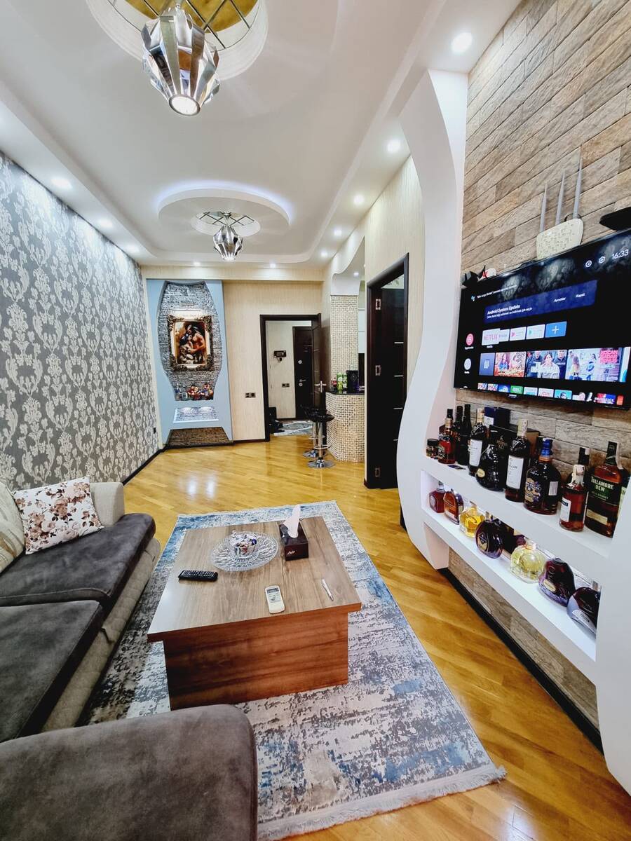 İcarəyə verilir 2 otaqlı yeni tikili 60 m² — Mənzil, Bakı (8)