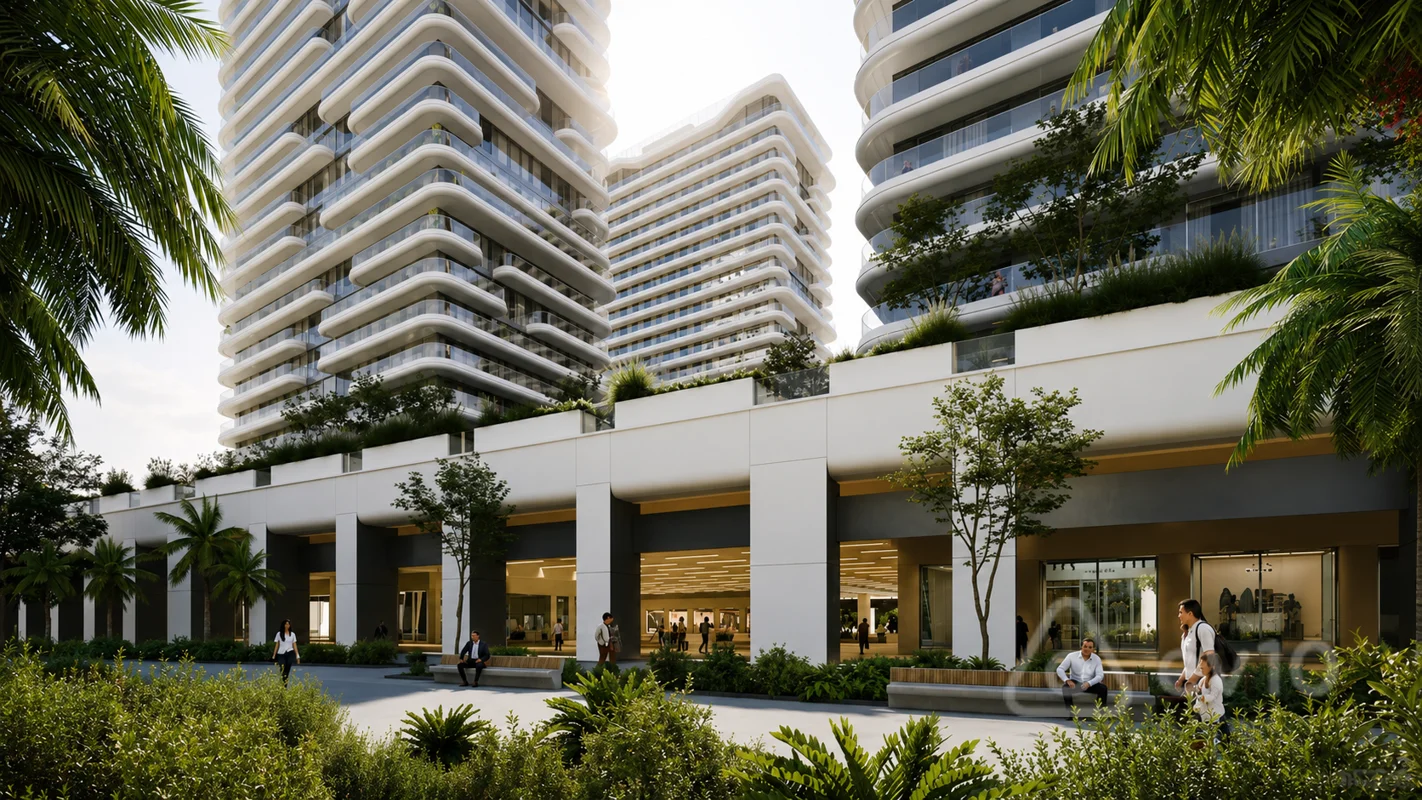 2 otaqlı mənzil, 56.2 m², Sea Breeze Sky Park — Bakı
