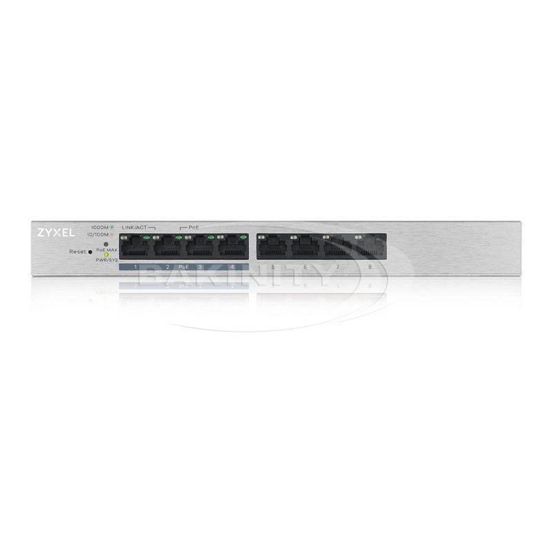 Kommutator Zyxel Smart L2 GS1200-8HPV2-EU0101F — Kommutatorlar və marşrutlayıcılar, Bakı