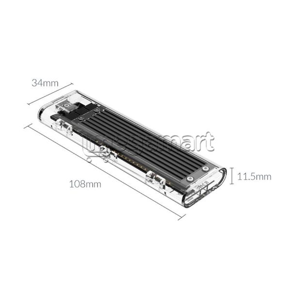 SSD üçün korpus Orico TCM2F-C3-BK-BP — Keçidçilər və sabit disk qutular, Bakı (2)