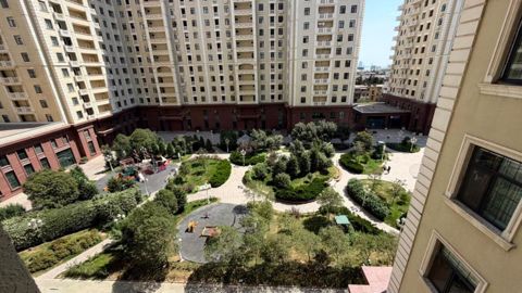 İcarəyə verilir 3 otaqlı yeni tikili 120 m² — Bakı