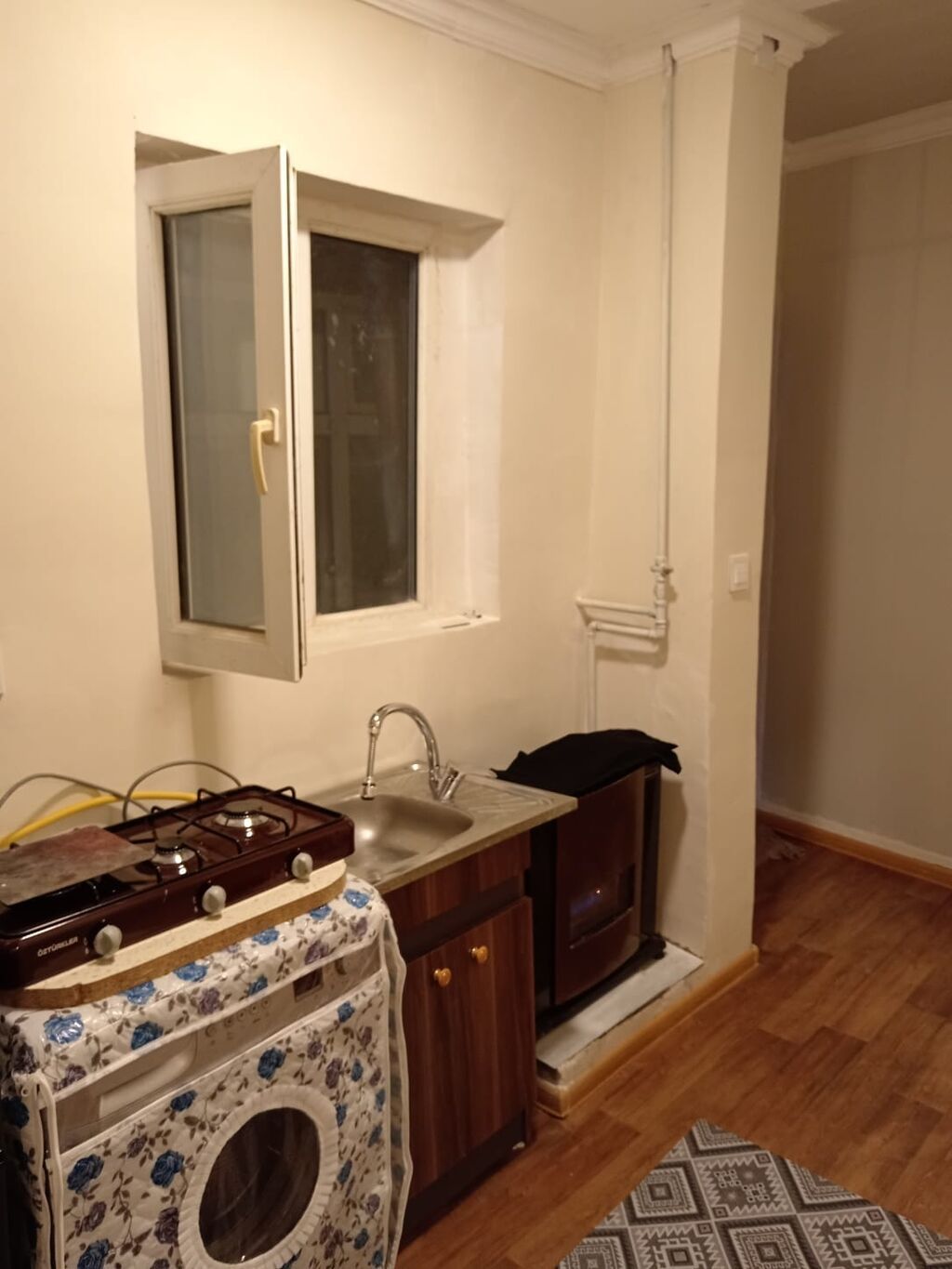 45 kv. m, 1 otaqlı, Qaz, İşıq, Su — Ev, villa, Saray (3)