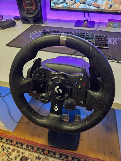 Logitech G923 TrueForce, H-Shifter — 300 ₼ · Bakı · Oyunlar, konsollər və proqramlar Logitech G923 TrueForce, H-Shifter — Bakı
