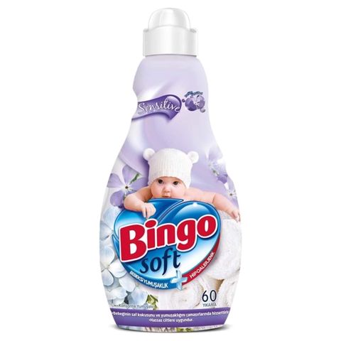 Paltar üçün kondisioner-yaxalayıcı Bingo Soft Sensitive, hipoallergik, 1440 ml, 60 yuma — 8.55 ₼ · Bakı · Mallar Paltar üçün kondisioner-yaxalayıcı Bingo Soft Sensitive, hipoallergik, 1440 ml, 60 yuma — Bakı