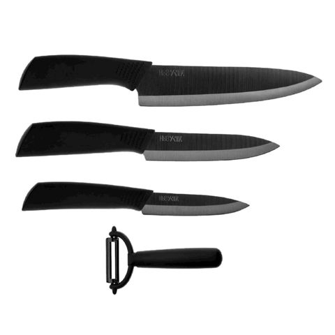 Keramik bıçaq dəsti Xiaomi Huo Hou Nano Ceramic Knife Set, qara, 3 bıçaq, 1 tərəvəz təmizləyən — 50 ₼ · Bakı · Ev texnikası Keramik bıçaq dəsti Xiaomi Huo Hou Nano Ceramic Knife Set, qara, 3 bıçaq, 1 tərəvəz təmizləyən — Bakı