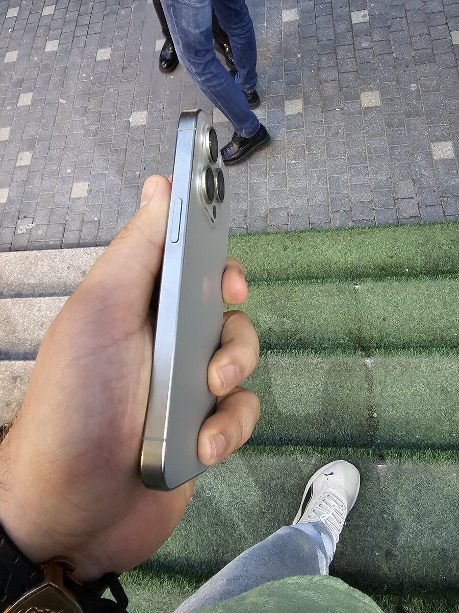 Apple iPhone 15 Pro Natural Titanium 128GB/8GB — Smartfonlar, Bakı (4)