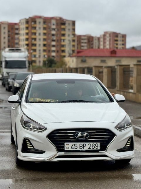 Hyundai Sonata, 2.0 L, 2017 il, 214 500 km — Mingəçevir