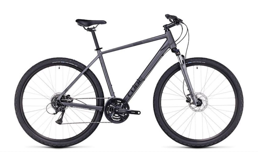 Şəhər velosipedi Cube Nature One 2TKR_3162, 28", ölçü XS, Graphite/Black — Velosipedlər, Bakı (2)