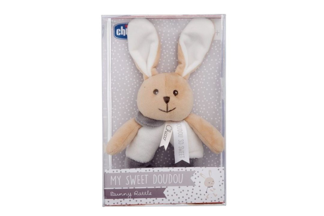 Yumşaq oyuncaq Сhicco My Sweet Doudou Bunny Rattle, 0+ — Yumşaq oyuncaqlar, Bakı (2)