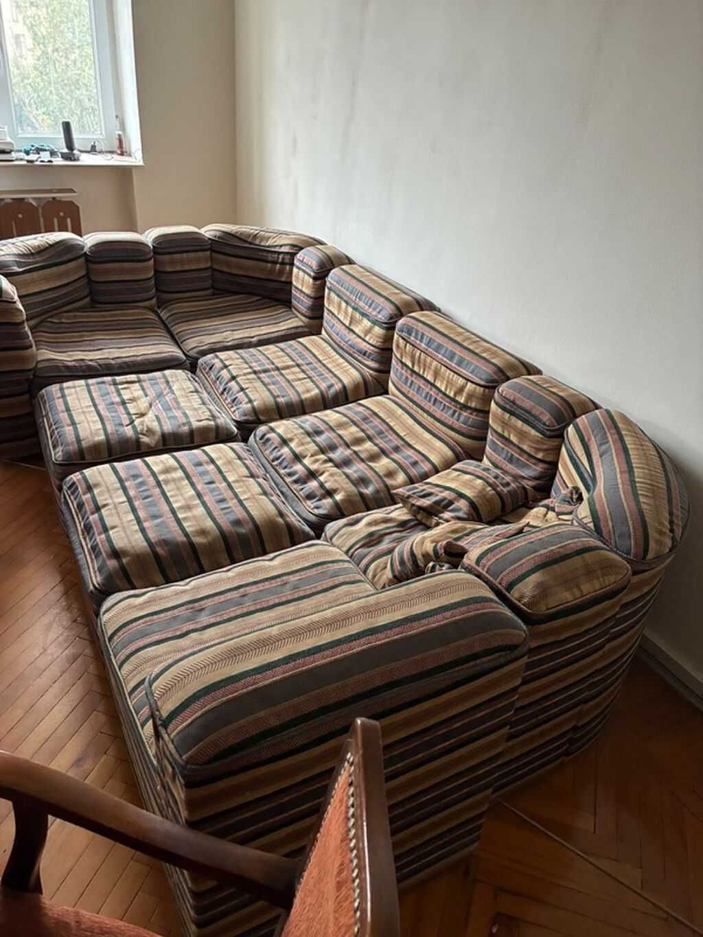 Künc divan, İşlənmiş, Açılmayan, Parça — Divanlər, Bakı (2)