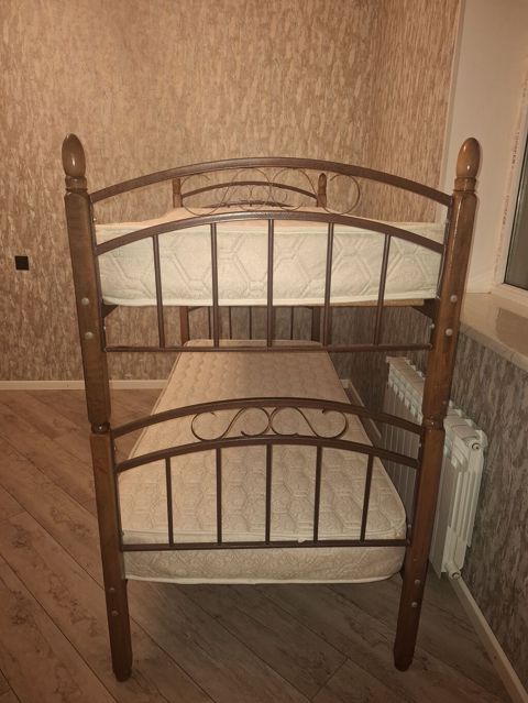 İki mərtəbəli çarpayı dəsti nagd aliciya endirim olacaq - Material — 120 ₼ · Bakı · Yataqlar İki mərtəbəli çarpayı dəsti nagd aliciya endirim olacaq - Material — Bakı