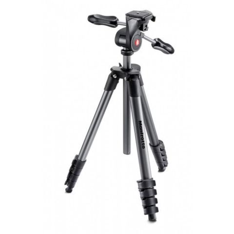 Kataloq Ştativ Manfrotto Compact Advanced 3-WAY Black (Mkcompactadv-bk) — Almal — Dayaqlar və ştativlər