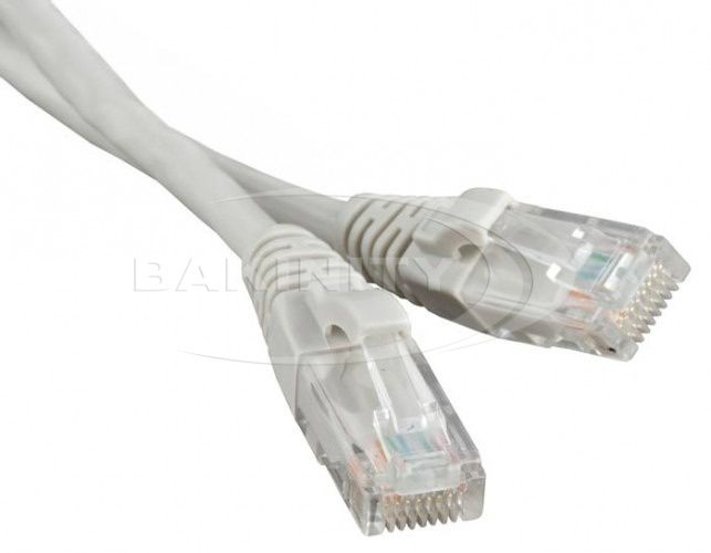 Lan kabel Hyperline U/utp Cat6 5m White — Kabelləri, adapterlər və keçidçilər, Bakı