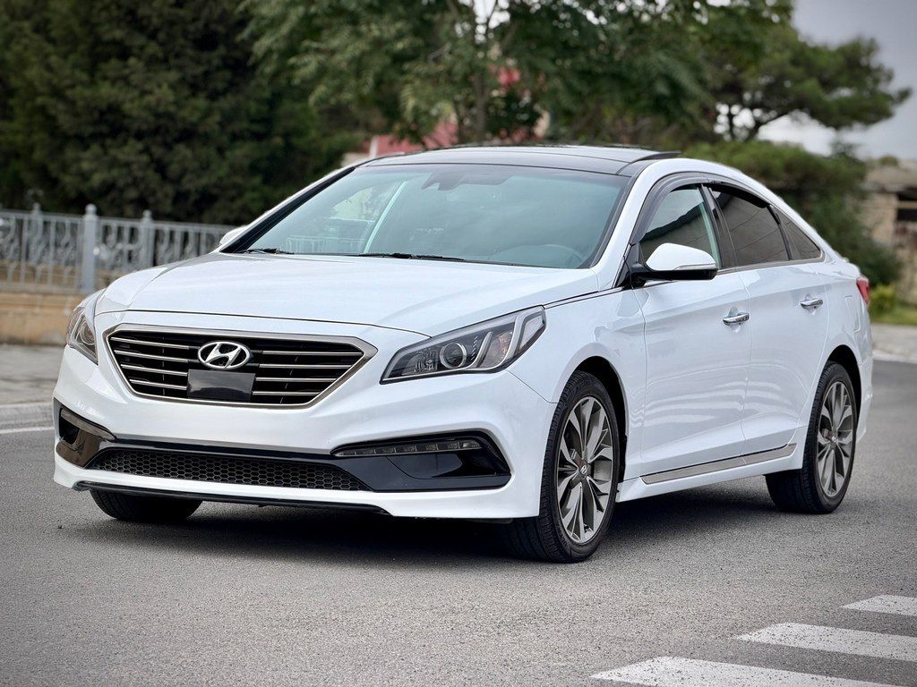 Hyundai Sonata, 2.0 L, 2015 il, 159 325 km — Avtomobillər, Bakı (4)
