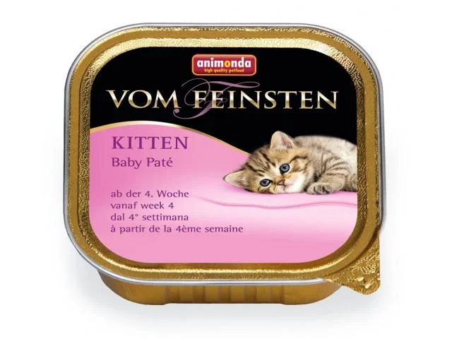 Vom Feinsten Baby-Pate pişik balaları üçün konservləşdirilmiş paştet 100 q — 2.4 ₼ · Bakı · Pişiklər Vom Feinsten Baby-Pate pişik balaları üçün konservləşdirilmiş paştet 100 q — Bakı