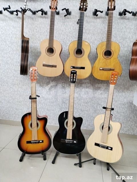 Klassik gitara, Yeni, Ünvandan götürmə — 75 ₼ · Bakı · Musiqiə alətləri Klassik gitara, Yeni, Ünvandan götürmə — Bakı