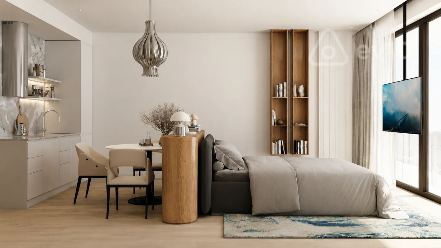 2 otaqlı mənzil, 56.2 m², Sea Breeze Sky Park — Mənzil, Bakı (7)