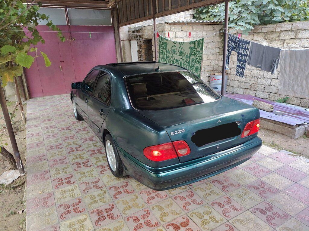 Mercedes E 220, 2.2 L, 1997 il, 499 900 km — Avtomobillər, Bakı (4)