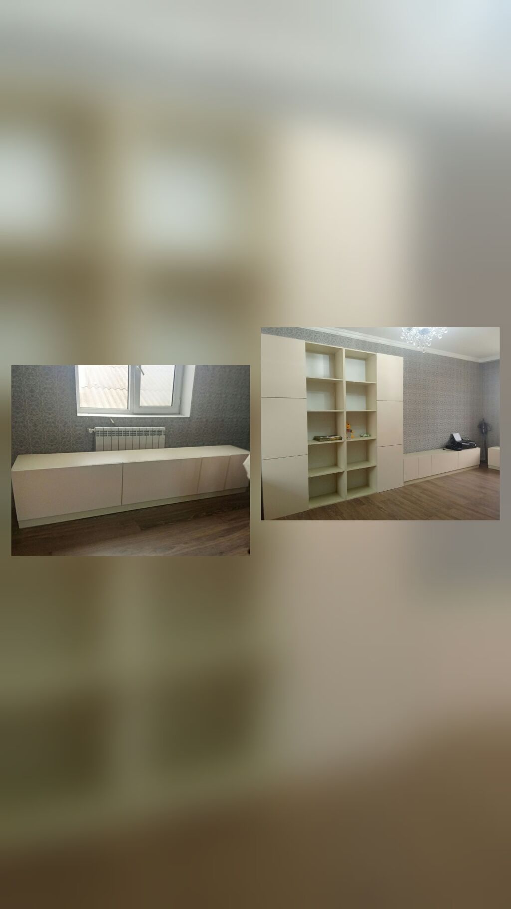 Polkalı Şkaf və Tv Stend 2 Ədəd hamsı birlikdə satılır qiyməti 1500 — Qonaq otağı üçün, Mehdiabad (4)
