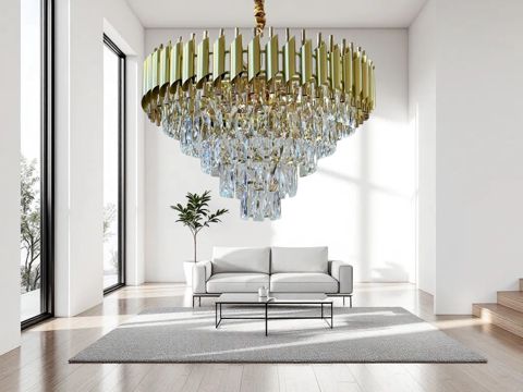 Çılçıraq Şəms Aydınlatma 813-40 sm, qızılı — 66 ₼ · Bakı · Mallar Çılçıraq Şəms Aydınlatma 813-40 sm, qızılı — Bakı