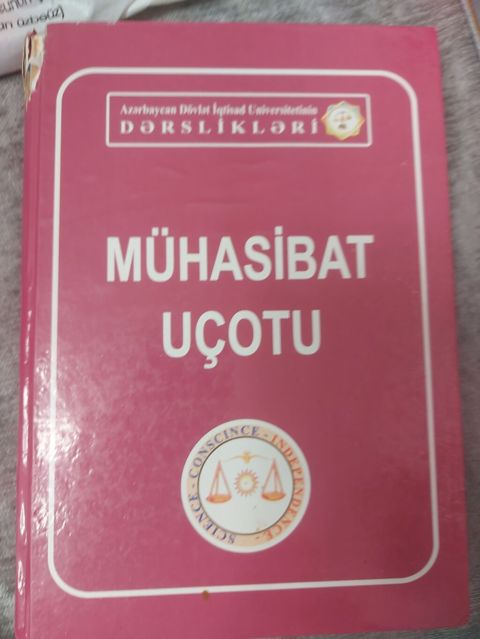 Məhsul: “Mühasibat Uçotu” dərsliyi Təsvir: - Azərbaycan Dövlət — 10 ₼ · Bakı · Kitablar Məhsul: “Mühasibat Uçotu” dərsliyi Təsvir: - Azərbaycan Dövlət — Bakı