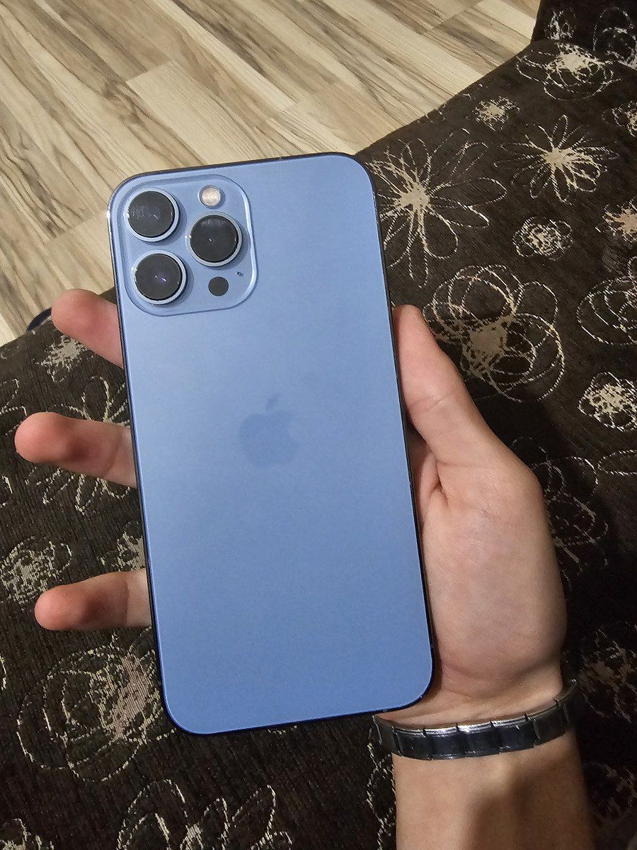 Apple iPhone 13 Pro Max Sierra Blue 128GB/6GB — Smartfonlar, Bakı (2)