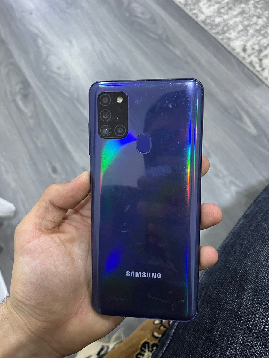 Samsung Galaxy A21s Blue 64GB/3GB — Smartfonlar, Bakı