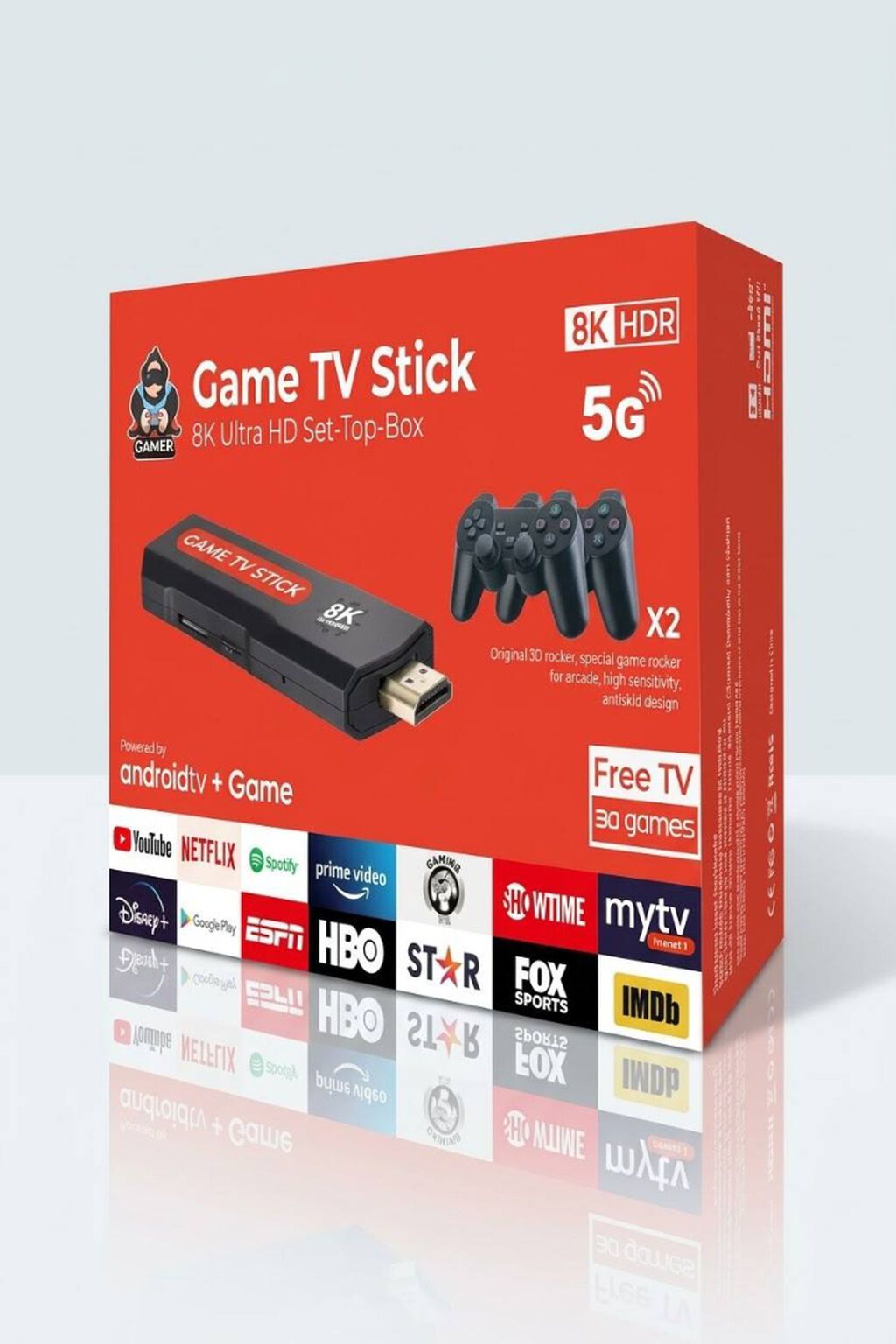 Yeni Smart TV boks TV box 64 GB, Android — TV qabları və media pleyer, Bakı (2)