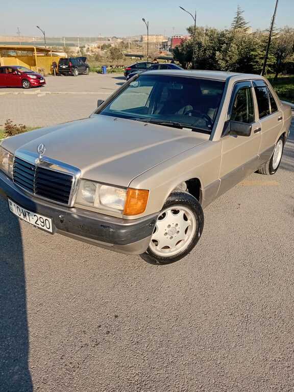 Mercedes 190, 2.0 L, 1991 il, 660 000 km 10-MT-290 — Avtomobillər, Bakı (9)