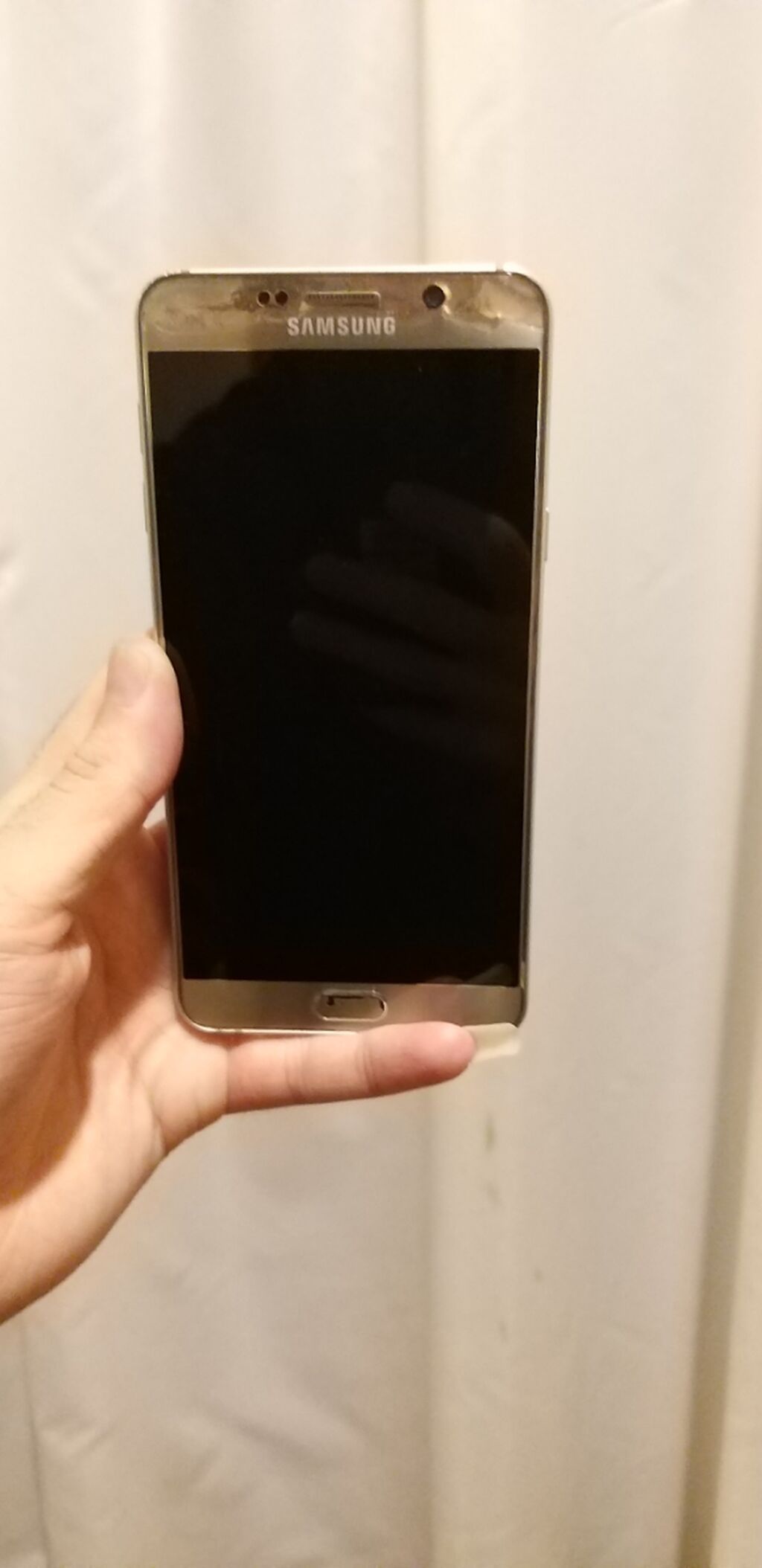 Samsung Galaxy Note 5, 32 GB, rəng - Qızılı, Barmaq izi — Samsung, Bakı (2)