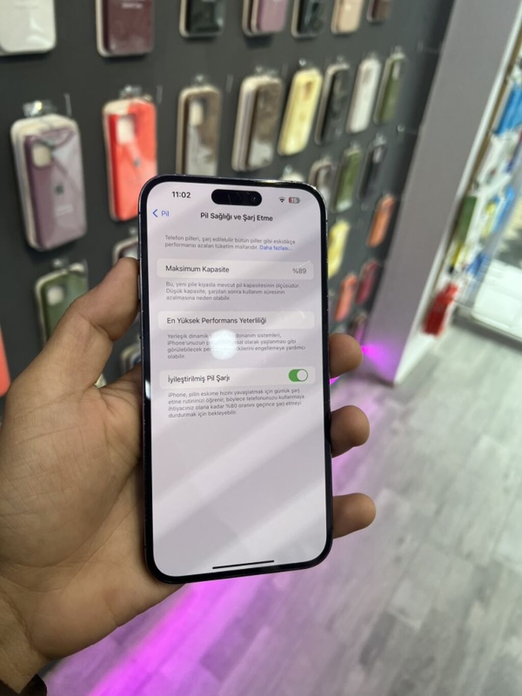 IPhone 14 Pro Max, 128 GB, Deep Purple, Simsiz şarj — Apple iPhone, Bakı (3)