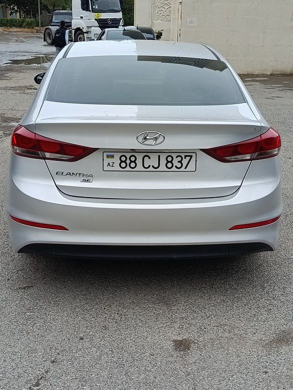 Hyundai Elantra, 2.0 L, 2017 il, 254 904 km 88-CJ-837 — Avtomobillər, Bakı (2)
