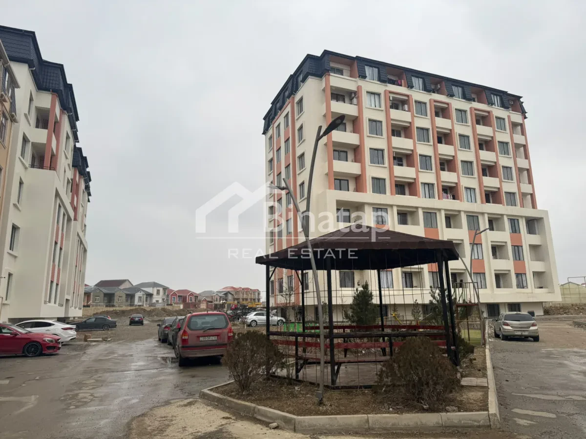 Satılır 2 otaqlı yeni tikili 55 m², Avtovağzal metrosu, Abşeron rayonu — Mənzil, Bakı (2)
