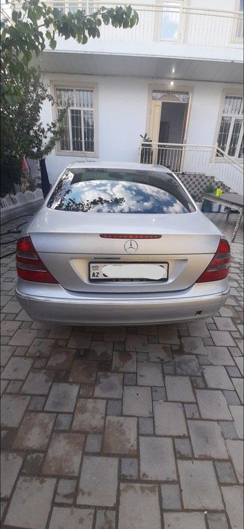 Mercedes E 200, 2.0 L, 2003 il, 371 500 km — Avtomobillər, Bakı (2)
