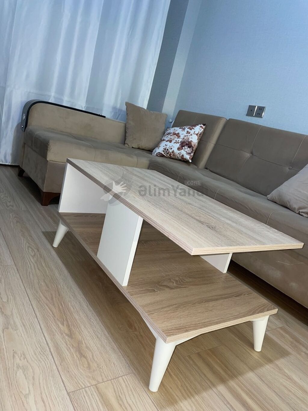 Künc divan, İşlənmiş, Açılan, Bazalı, Parça, Çatdırılma yoxd — Yataq otağı mobilya dəstləri, Sumqayıt (4)