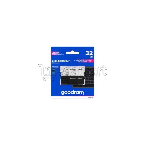 Fleş yaddaş kartı USB Goodram 32GB (UME3-0320MXR11-2P) — USB fləş yaddaş, Bakı