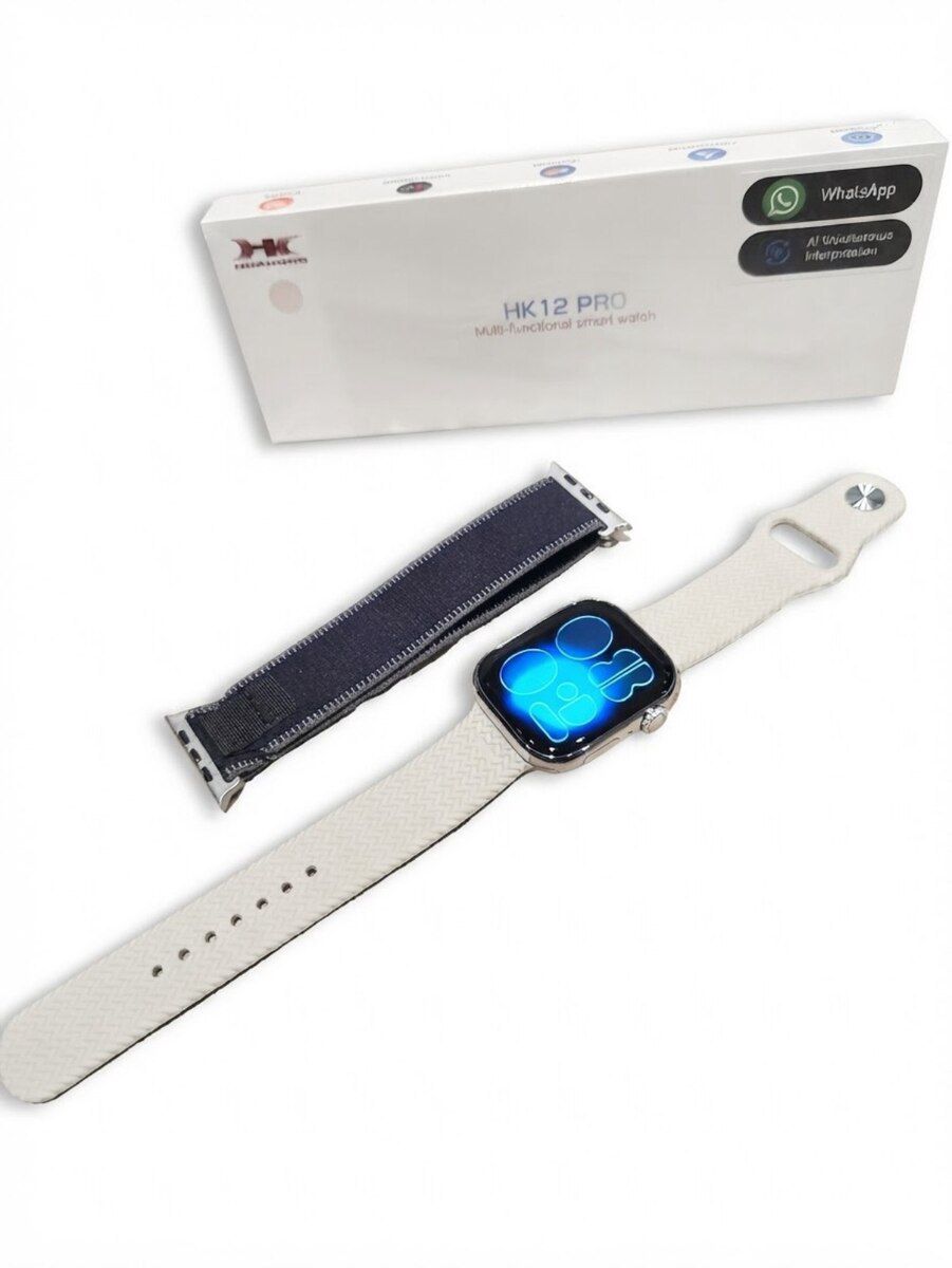 "HK12 Pro" ağıllı saat Black, Silver — Ağıllı saatlar və biləkliklər, Bakı (3)