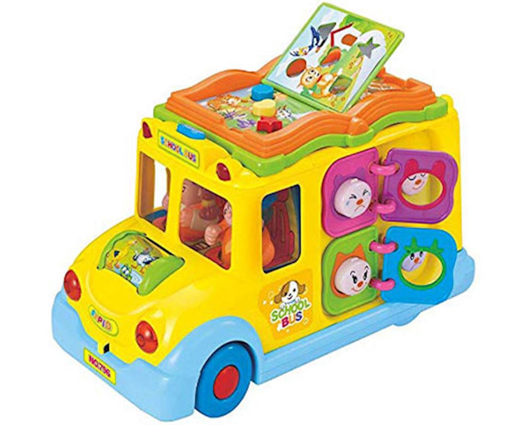 İnteraktiv oyuncaq Hola 796 Keep Me Busy School Bus, plastik, 12+ ay — Mallar, Bakı