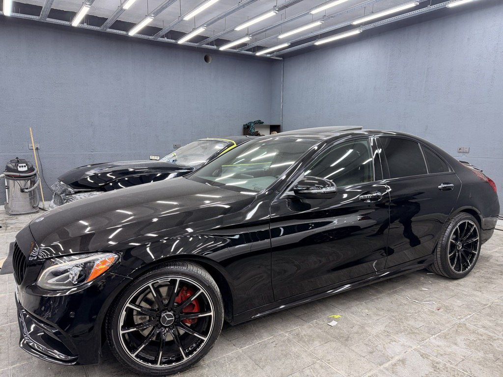 Mercedes C 300, 2.0 L, 2018 il, 124 500 km 88-BX-805 — Avtomobillər, Bakı (7)