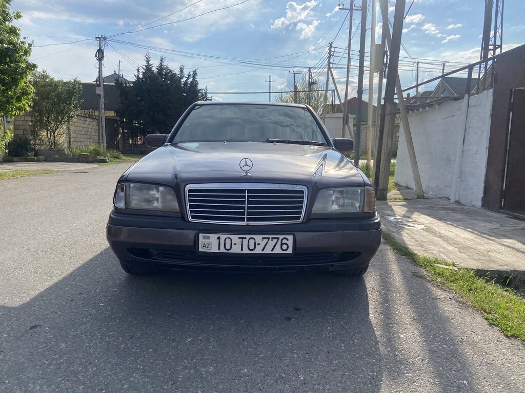 Mercedes-Benz C 180: 1.8 l 1995 il Sedan — Avtomobillər, Xaçmaz (9)