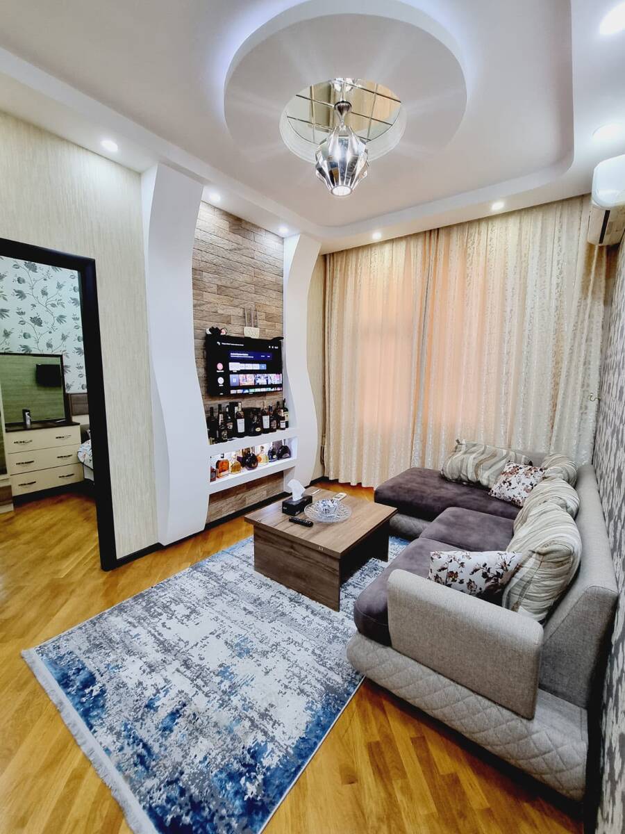 İcarəyə verilir 2 otaqlı yeni tikili 60 m² — Mənzil, Bakı (9)