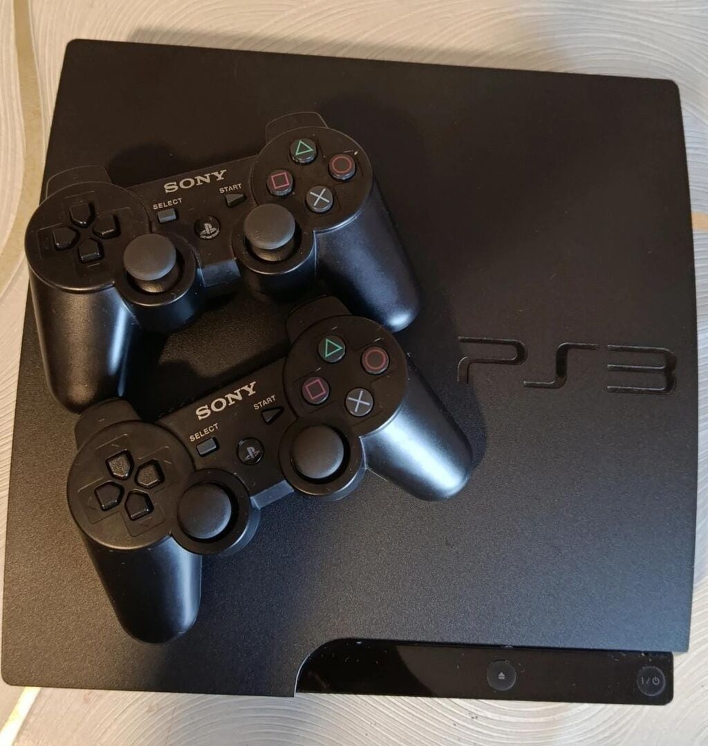 Sony PlayStation 3 Slim (model: CECH-3004B) oyun konsolu — Oyun konsolları, Bakı (4)