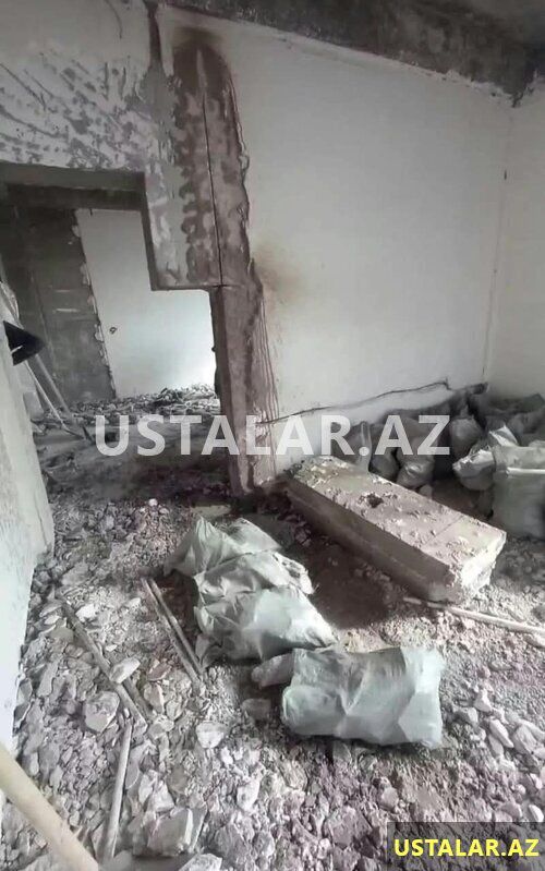 Söküntü işləri — Təmir və inşaat, Bakı (6)